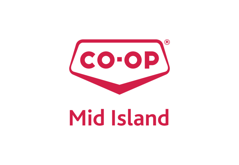 Red Mid-Island Co-Op Logo