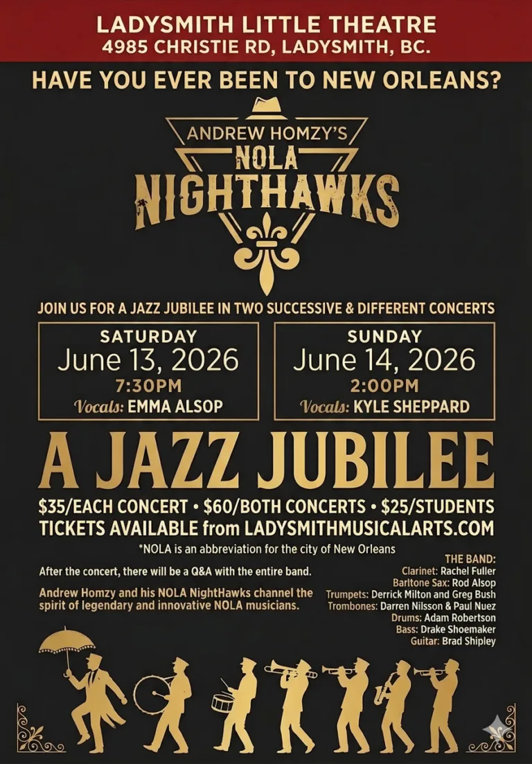 NOLA Nighthawks Jazz Jubilee poster for June 13th and 14th